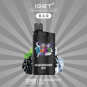 BLACKBERRY ICE – IGET BAR – 3500 PUFFS