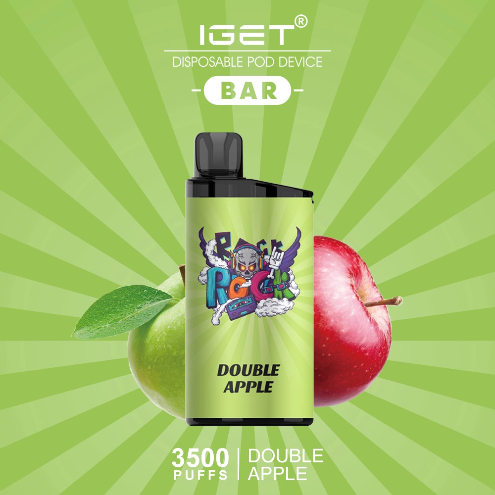 DOUBLE APPLE – IGET BAR – 3500 PUFFS
