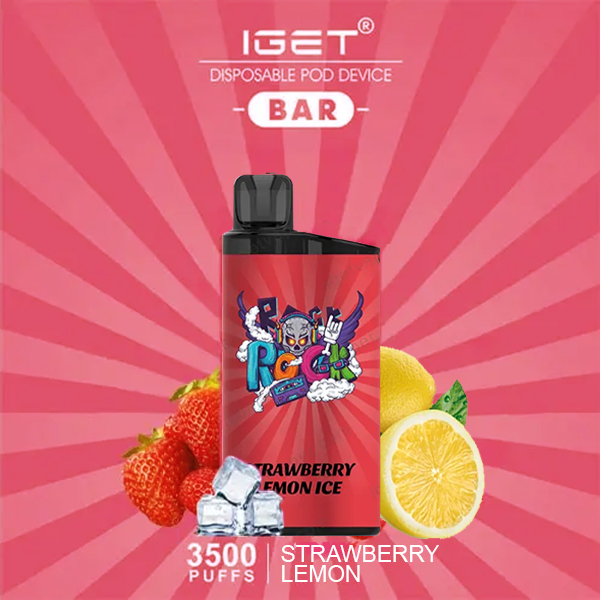 iget bar strawberry lemon ice