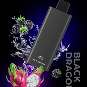 BLACK DRAGON - HQD SLICK - 6000 PUFFS