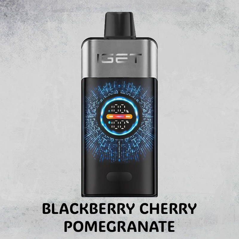 BLACKBERRY CHERRY POMEGRANATE – IGET ONE – 10000 PUFFS