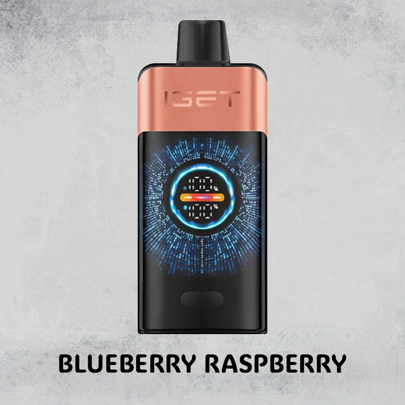 BLUEBERRY RASPBERRY – IGET ONE – 10000 PUFFS