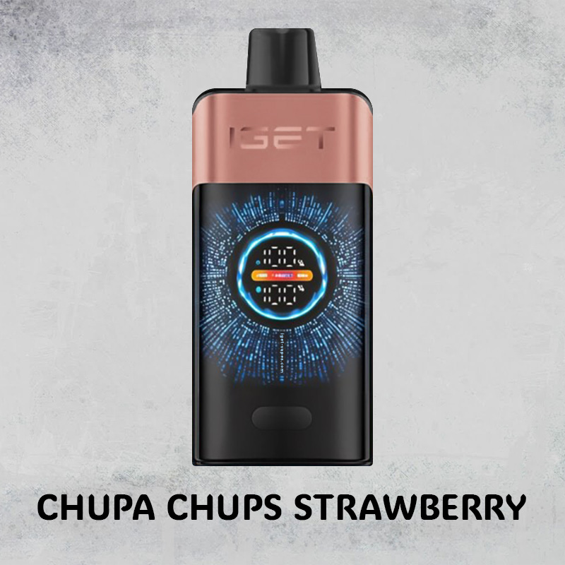 CHUPA CHUPS STRAWBERRY – IGET ONE – 10000 PUFFS