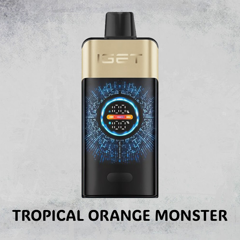 TROPICAL ORANGE MONSTER – IGET ONE – 10000 PUFFS