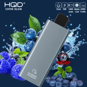 BLUEBERRY RASPBERRY - HQD SLICK - 6000 PUFFS