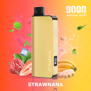 alibarbar-vape-9000-strawnana-ingot