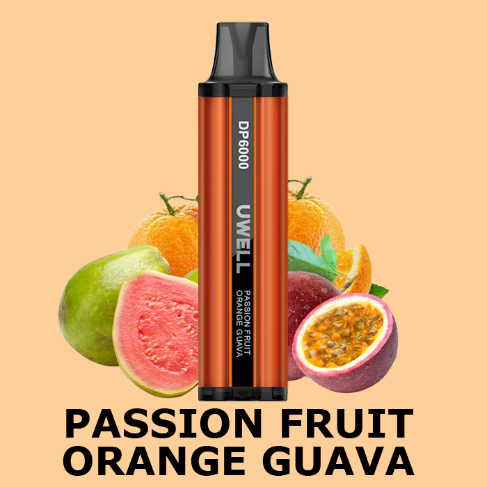 uwell vape DP6000 Passion Fruit Orange Guava