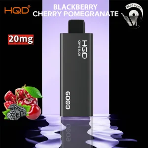 BLACKBERRY CHERRY POMEGRANATE - HQD SLICK - 6000 PUFFS