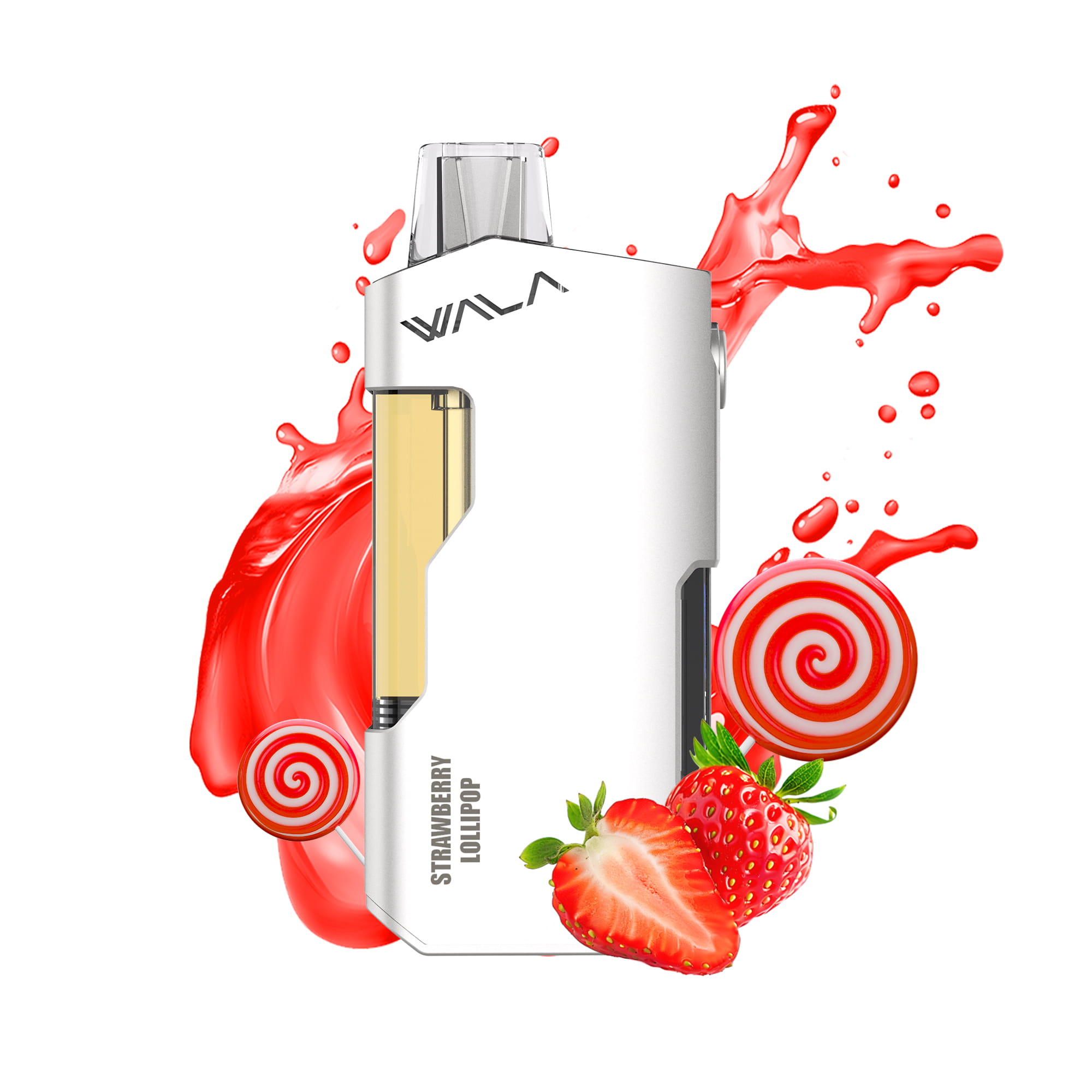 Wala YO 18000 strawberry lollipop