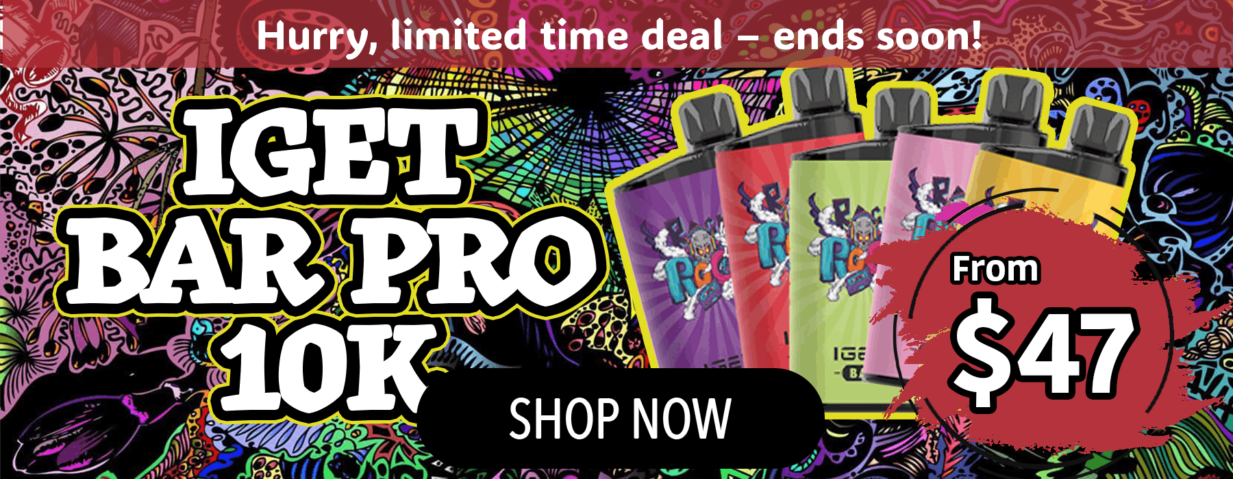 iget bar pro special just vapes